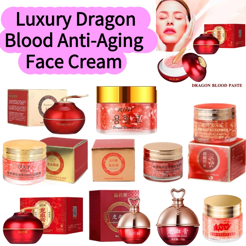 Luxury Skincare Essence - Crème Visage Anti-Âge Luxe au Sang