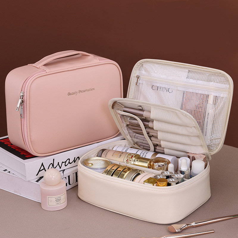 Luxury Skincare Organizer - Nouveau sac à cosmétiques pour femmes,