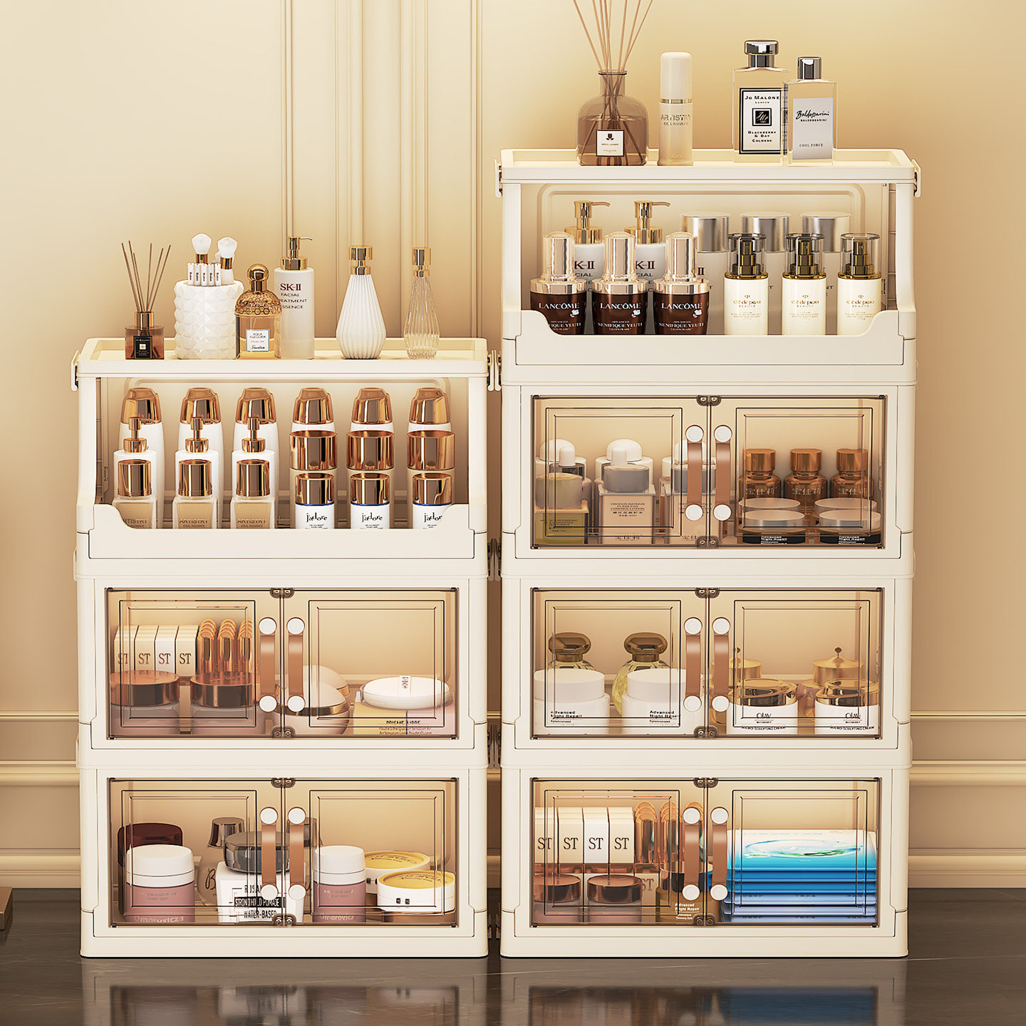 Boîte de rangement multi-nivea - Luxury Skincare Makeup avis et prix
