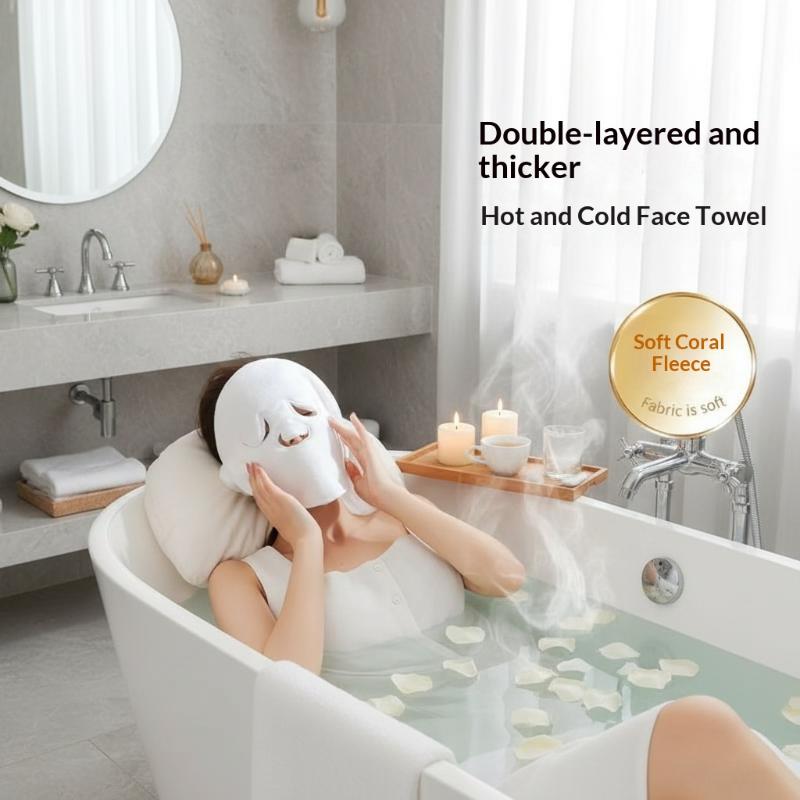 Serviette Masque Visage Réutil - Luxury Skincare Gifts avis et prix