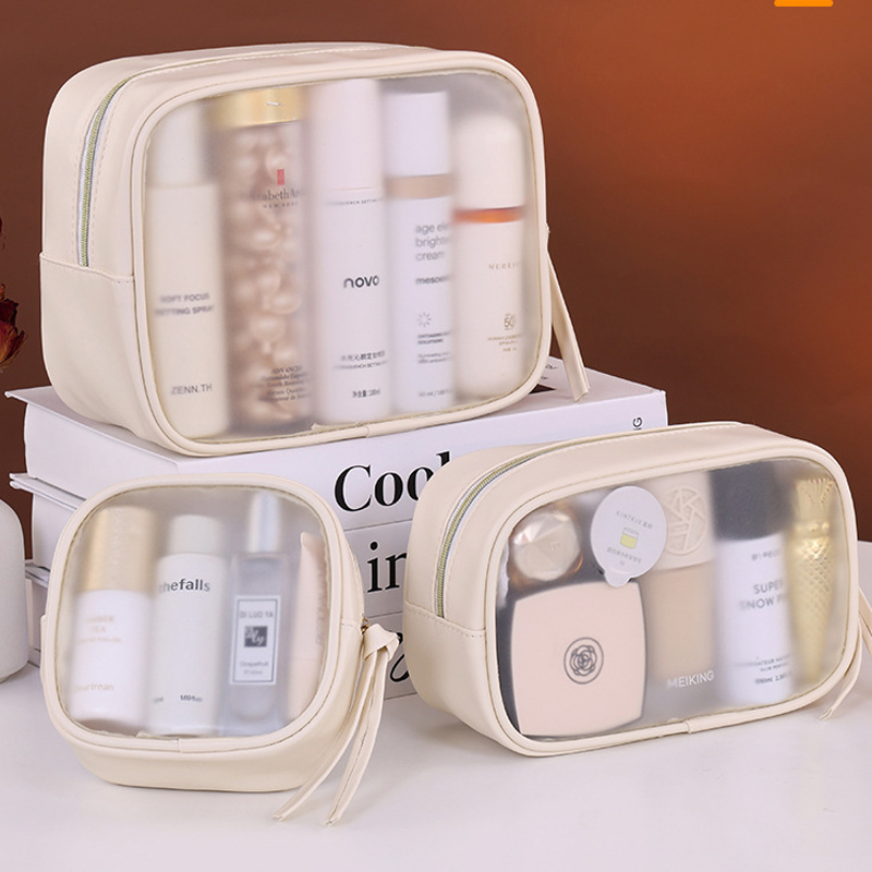 Sac à cosmétiques semi-transpa - Luxury Skincare Organizer avis et prix