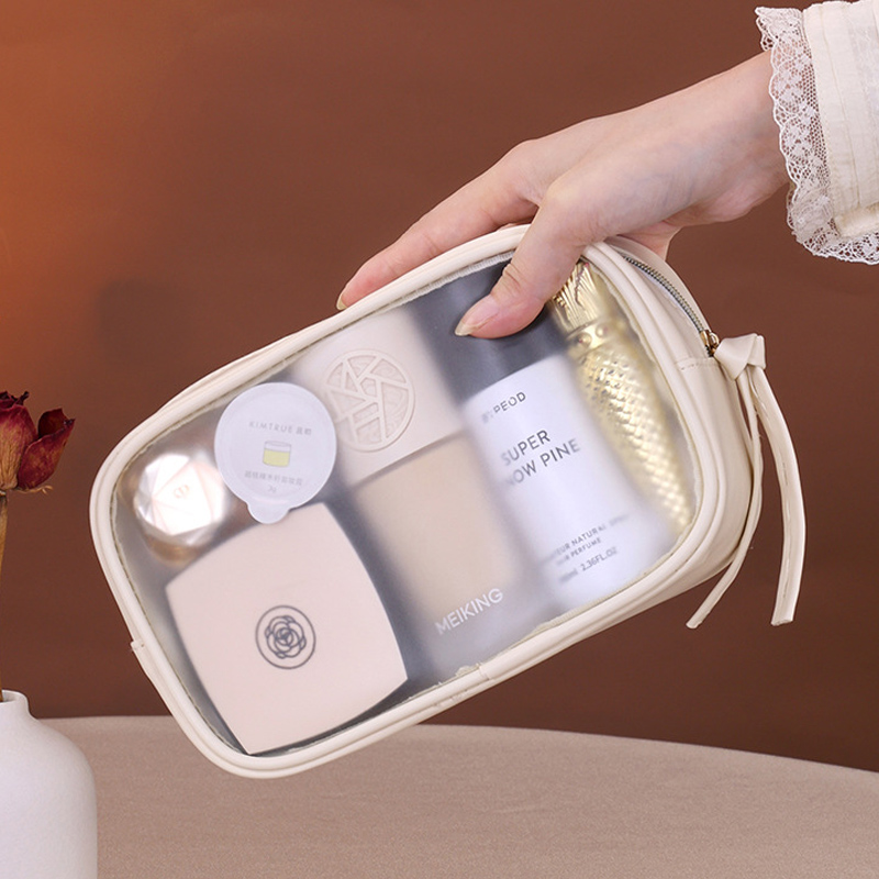 Sac à cosmétiques semi-transpa - Luxury Skincare Organizer avis et prix
