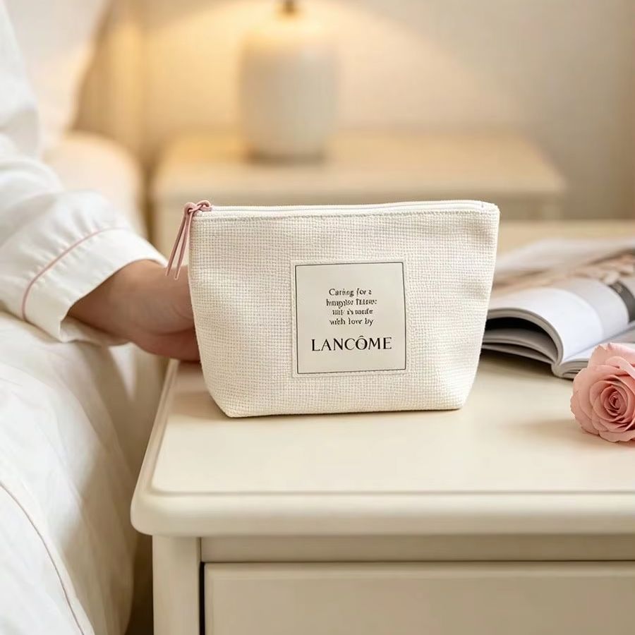 Sac de Lancôme en toile épaiss - Luxury Skincare Samples avis et prix